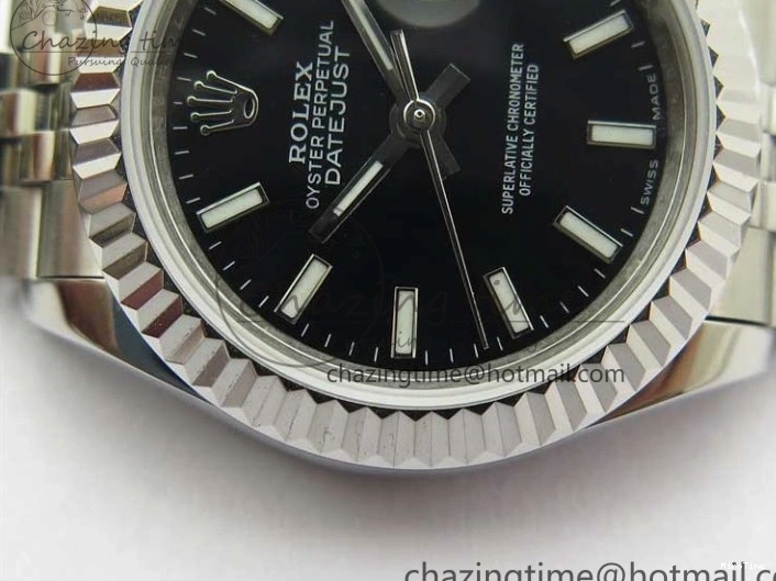MiroTime 0301 HighPerformance Datejust 28mm 279174 SS BP Maker Best Edition Black Dial on SS Jubilee Bracelet ETA 2598